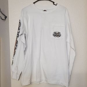 Harley Davidson long sleeve graphic tee